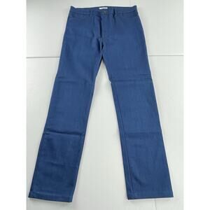 Tom James Blue Delta Smooth Indigo Blue Denim Jeans Size 32X29 Custom Bespoke